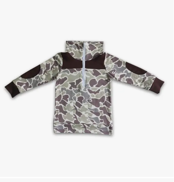 Boys Camo Long Sleeve