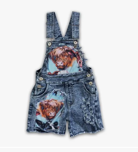 Highland Cow Overalls