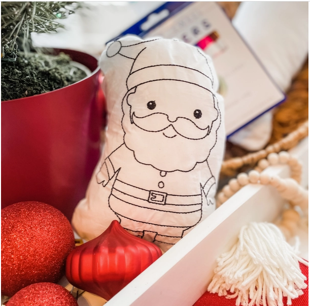 Santa Doodle Coloring Activity Kit