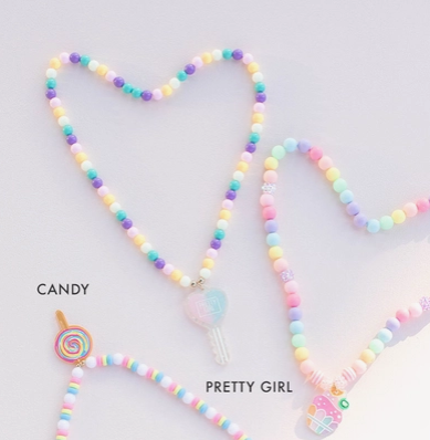 Key Pretty Girl Stretchy Necklace