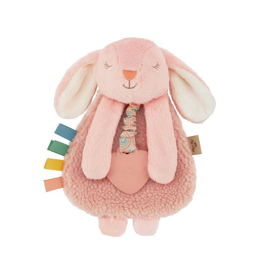 Itzy Ritzy Bunny Lovey Plush+Teether