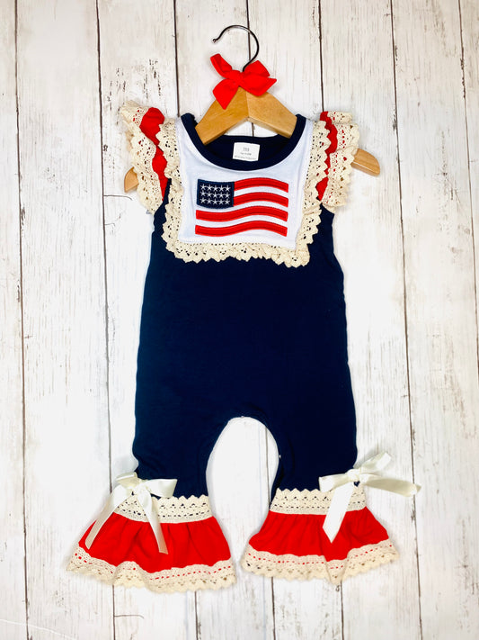 Stars & Stripes Romper