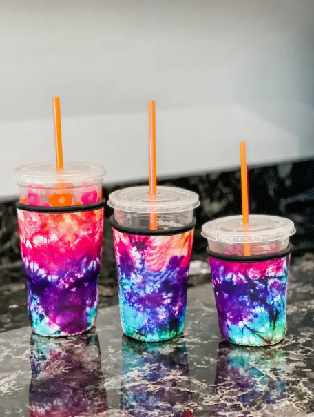 Tye Dye Iced Drink Holder