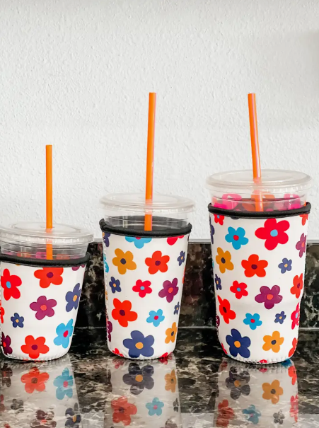 Flower Iced Drink Holder